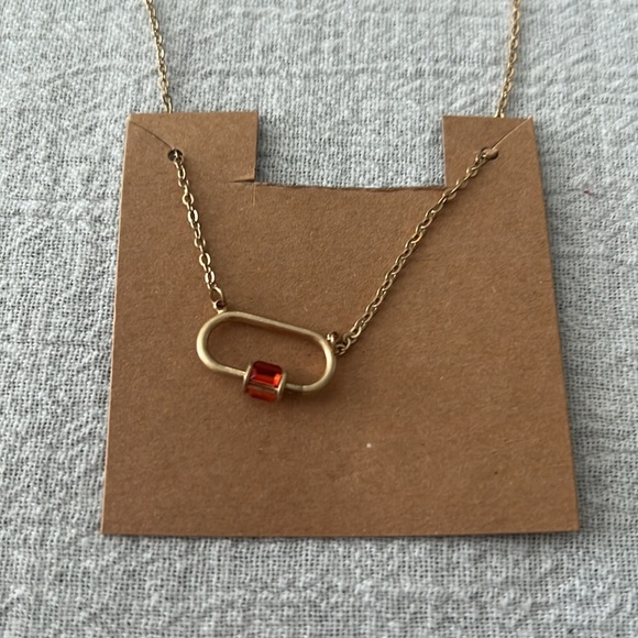 3/$15 or 4/$20 Red rhinestone necklace - Picture 2 of 3